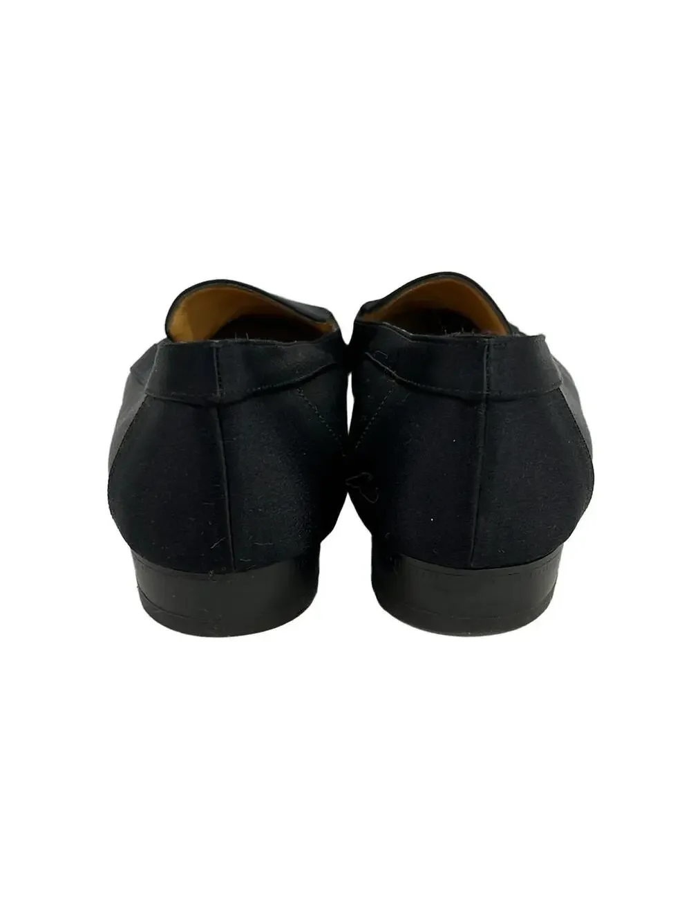 Hermes Black Satin Women's Shoes #277636H61B